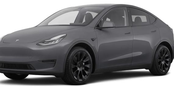 TESLA MODEL Y 2020 5YJYGDEF3LF009879 image